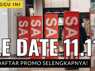 Promo 11.11 Double Date Sale 2025: Belanja Hemat di Tanggal Cantik Penuh Diskon!