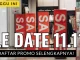 Promo 11.11 Double Date Sale 2025: Belanja Hemat di Tanggal Cantik Penuh Diskon!