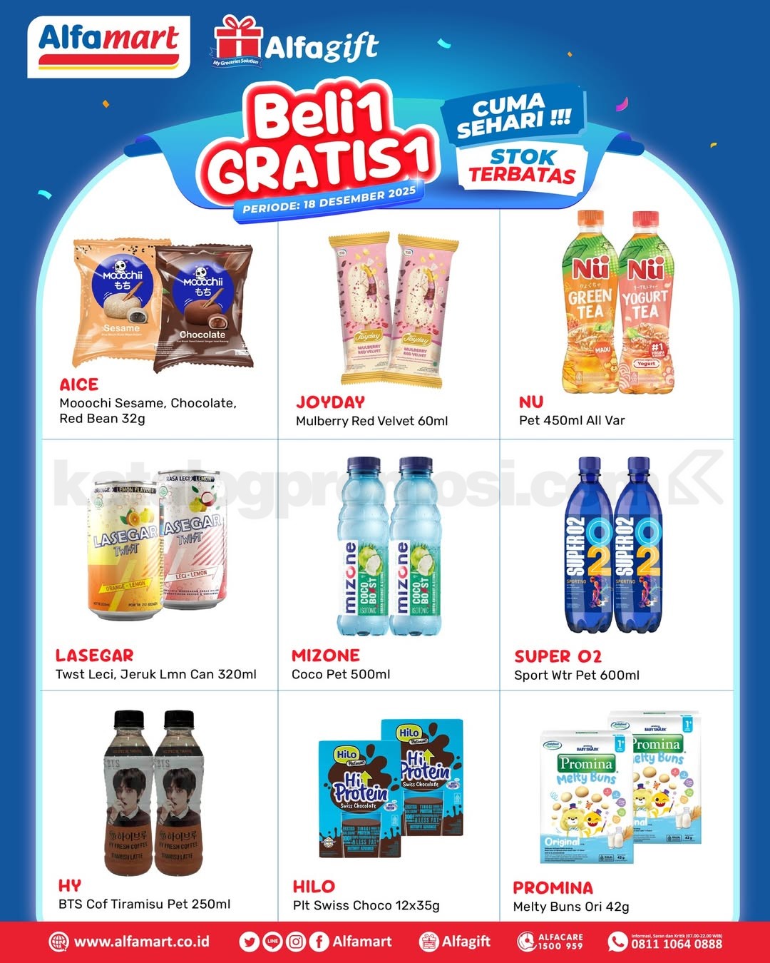 Promo Alfamart Beli 1 Gratis 1 Hanya Sehari ! Promo Alfamart Beli 1 Gratis 1 Hanya Sehari ! 2