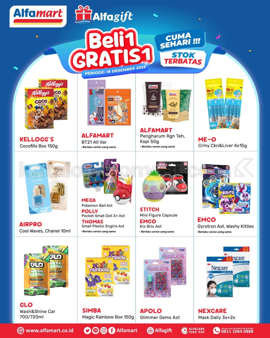 Promo Alfamart Beli 1 Gratis 1 Hanya Sehari ! Promo Alfamart Beli 1 Gratis 1 Hanya Sehari ! 4