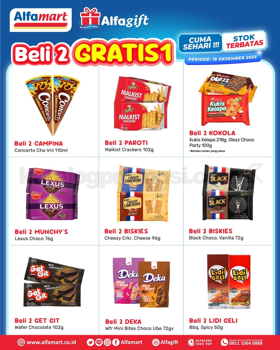 Promo Alfamart Beli 1 Gratis 1 Hanya Sehari ! Promo Alfamart Beli 1 Gratis 1 Hanya Sehari ! 6
