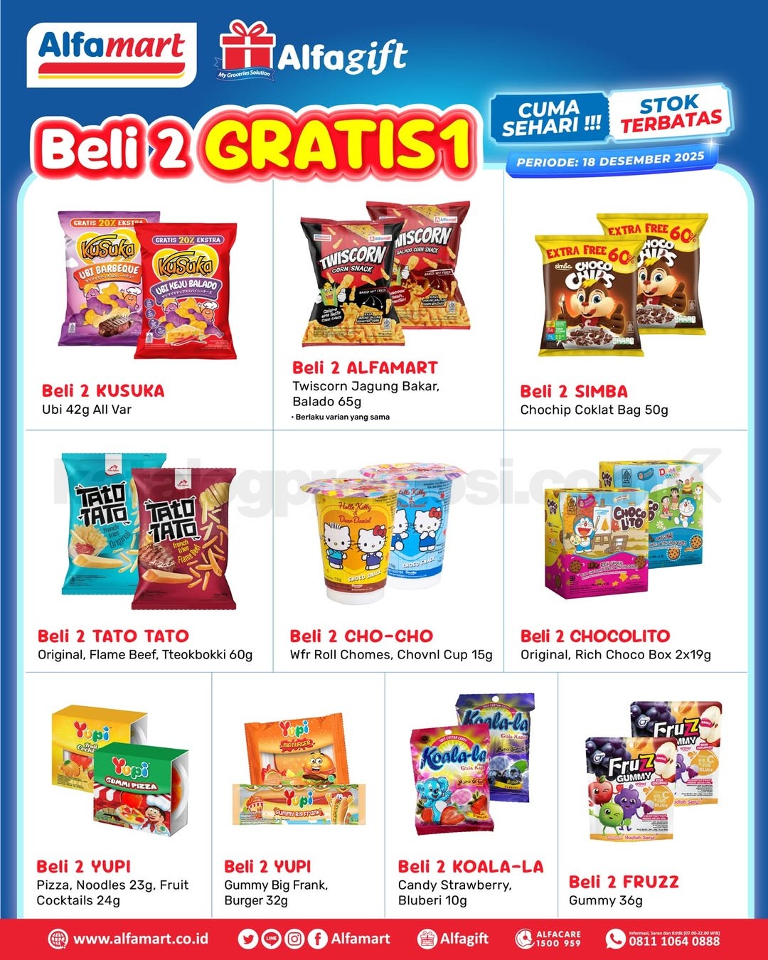 Promo Alfamart Beli 1 Gratis 1 Hanya Sehari ! Promo Alfamart Beli 1 Gratis 1 Hanya Sehari ! 7