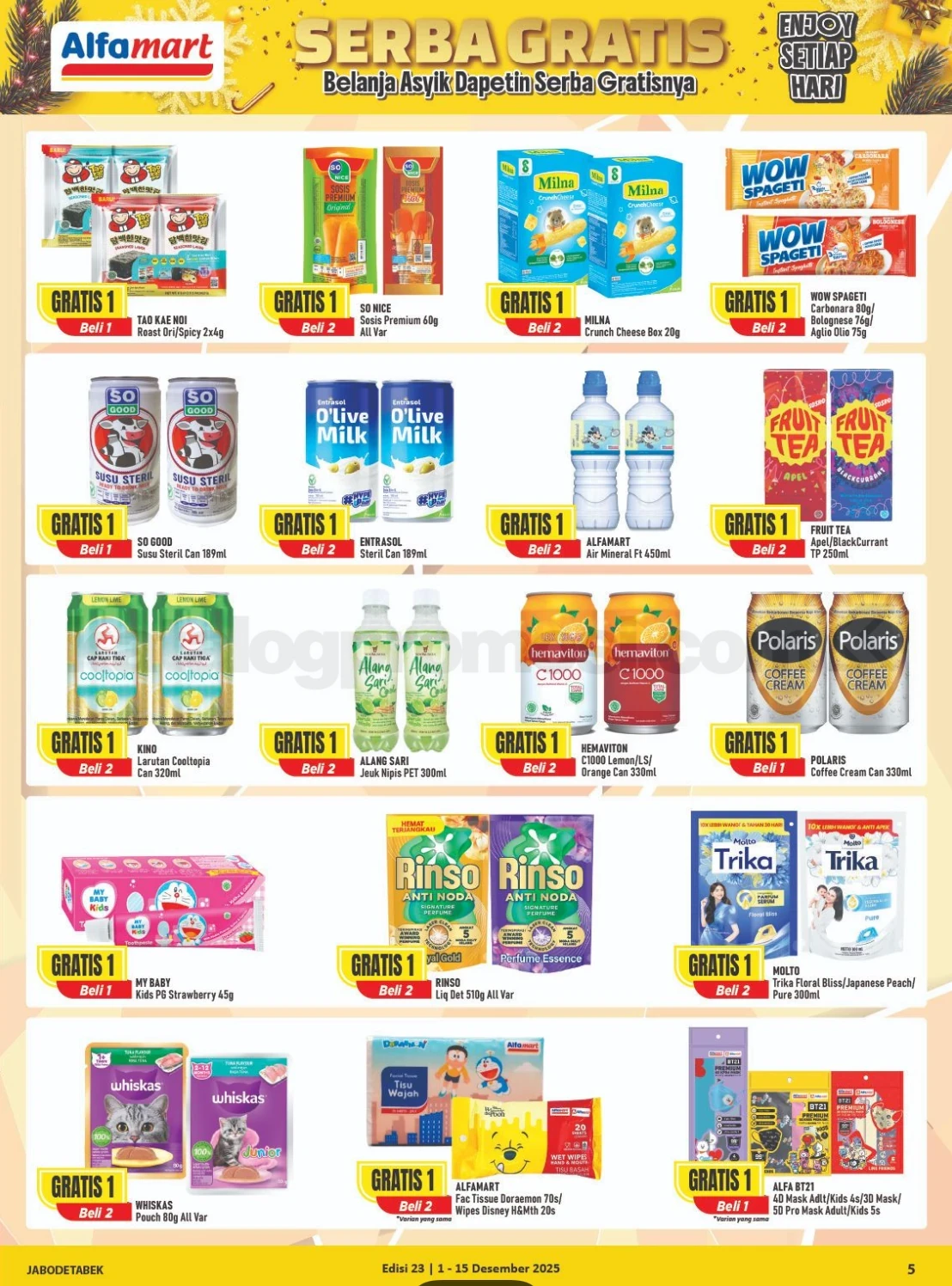 Promo Alfamart Terbaru Katalog 01-15 Desember 2025 Promo Alfamart Terbaru Katalog 01-15 Desember 2025 6