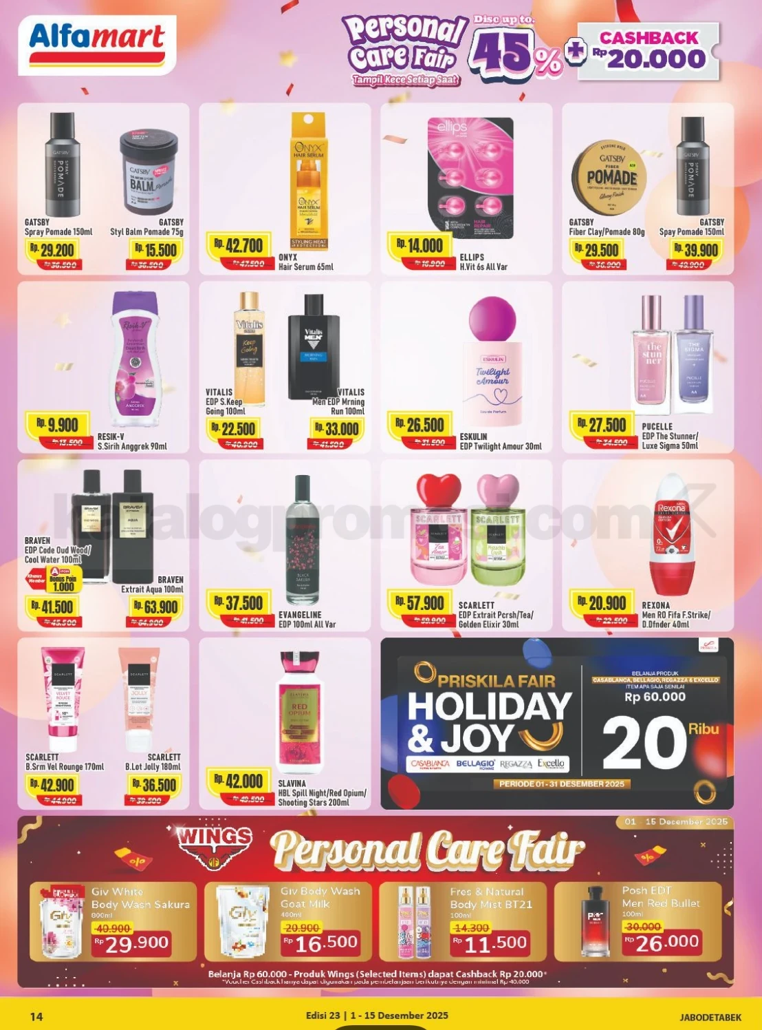 Promo Alfamart Terbaru Katalog 01-15 Desember 2025 Promo Alfamart Terbaru Katalog 01-15 Desember 2025 15
