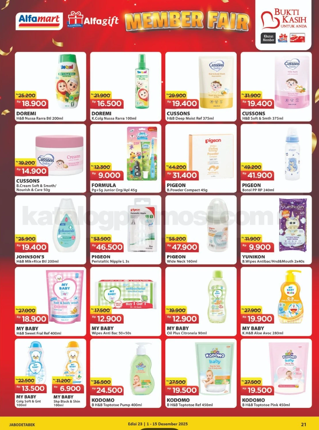 Promo Alfamart Terbaru Katalog 01-15 Desember 2025 Promo Alfamart Terbaru Katalog 01-15 Desember 2025 22
