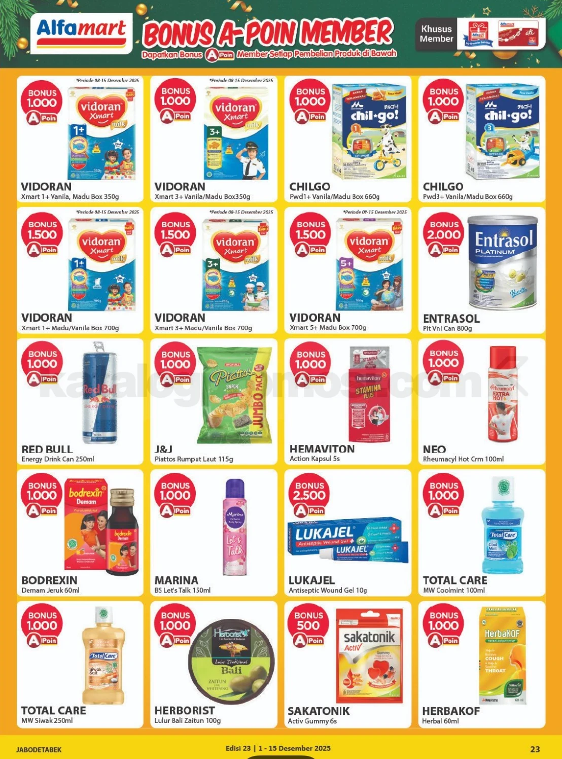 Promo Alfamart Terbaru Katalog 01-15 Desember 2025 Promo Alfamart Terbaru Katalog 01-15 Desember 2025 24