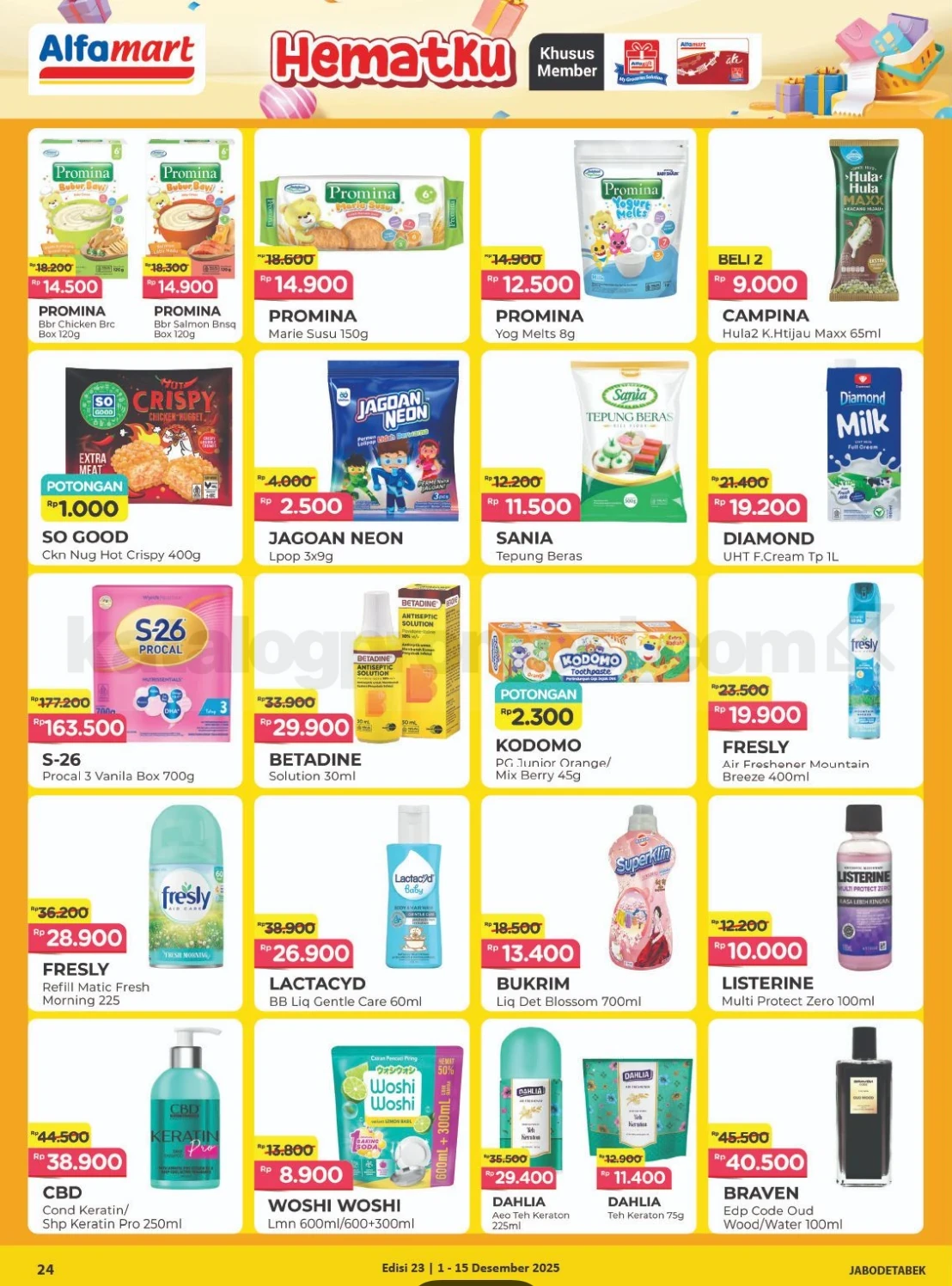 Promo Alfamart Terbaru Katalog 01-15 Desember 2025 Promo Alfamart Terbaru Katalog 01-15 Desember 2025 25