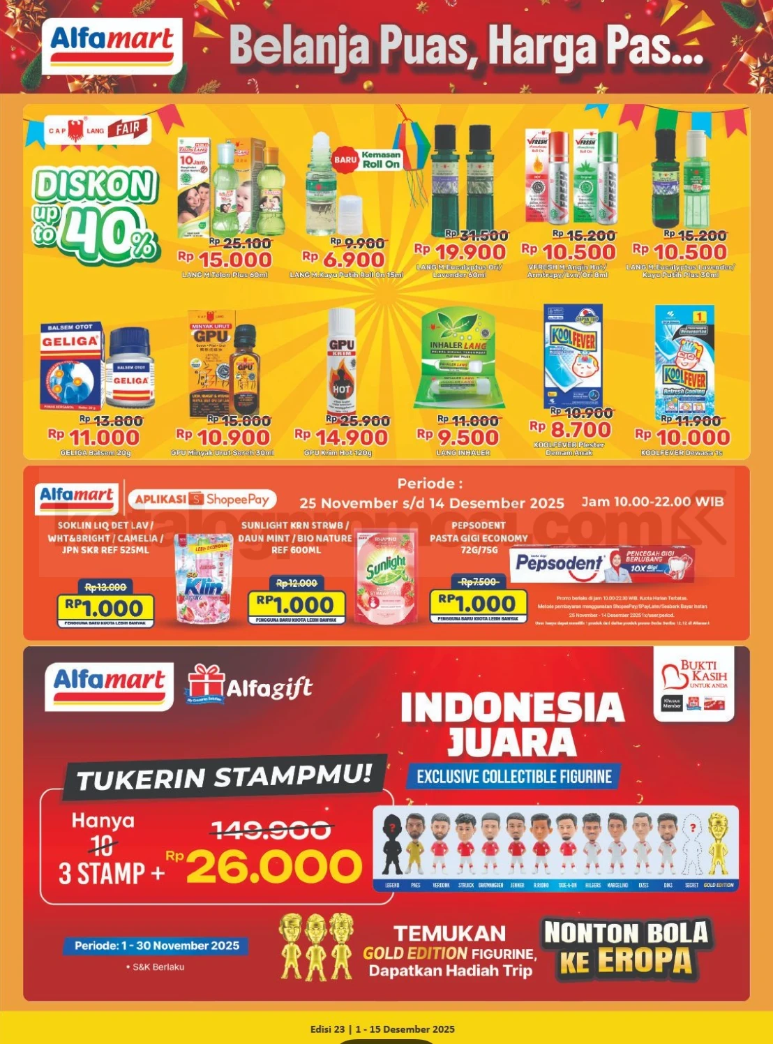 Promo Alfamart Terbaru Katalog 01-15 Desember 2025 Promo Alfamart Terbaru Katalog 01-15 Desember 2025 26
