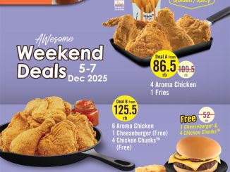 Promo A&W AWesome Weekend Deals mulai Rp. 8.500 dengan pilihan paket makanan hemat