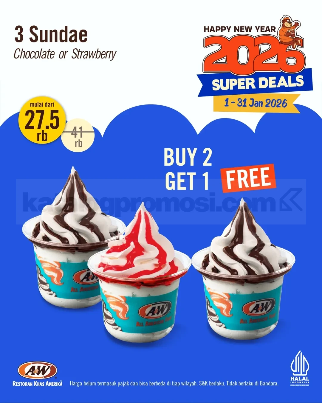Promo A&W Kupon Diskon Super Deals Januari 2026 Promo A&W Kupon Diskon Super Deals Januari 2026 14