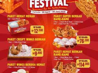 Promo Ayam Bersih Berkah Paket Hemat mulai Rp. 9.900 pilihan paket ayam nasi