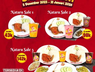 Promo Ayam Gepuk Pak Gembus Nataru SALEbration mulai Rp. 43.000 hemat akhir tahun