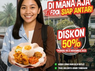 Promo Ayam Goreng Nelongso Diskon 50% Fast Delivery Order berlaku di Malang Surabaya Madura