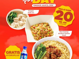 Promo Bakmi GM Pay Day Menu mulai Rp. 20.001 gratis Hydroplus min Rp. 100.000