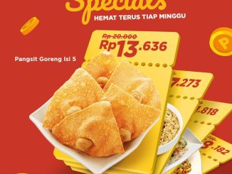 Promo Bakmi GM Weekly Specials mulai Rp.13.636 6