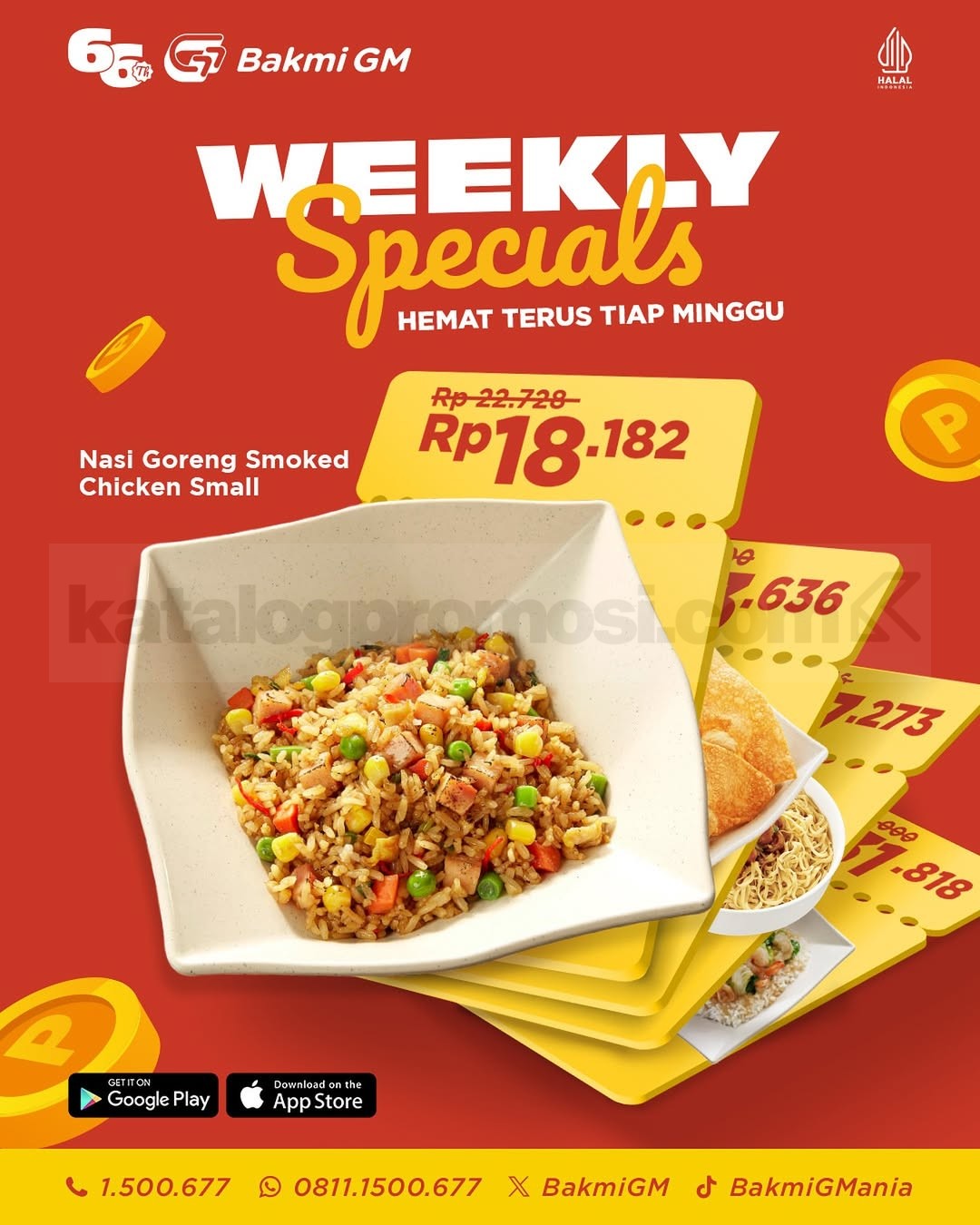 Promo Bakmi GM Weekly Specials mulai Rp.13.636 Promo Bakmi GM Weekly Specials mulai Rp.13.636 1