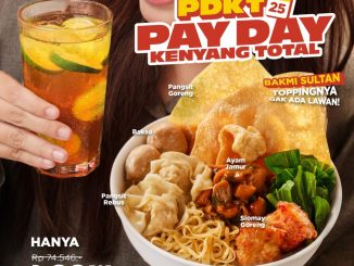 Promo Bakmi GM Payday Kenyang Total paket Bakmi Sultan GM plus Lemon Es Teh hanya Rp66.365 berlaku 25–30 November 2025.