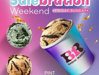 Promo Baskin Robbins Salebration Weekend 1 Pint Rp. 190.000 Mint Chocolate Chip & Jamoca Almond Fudge