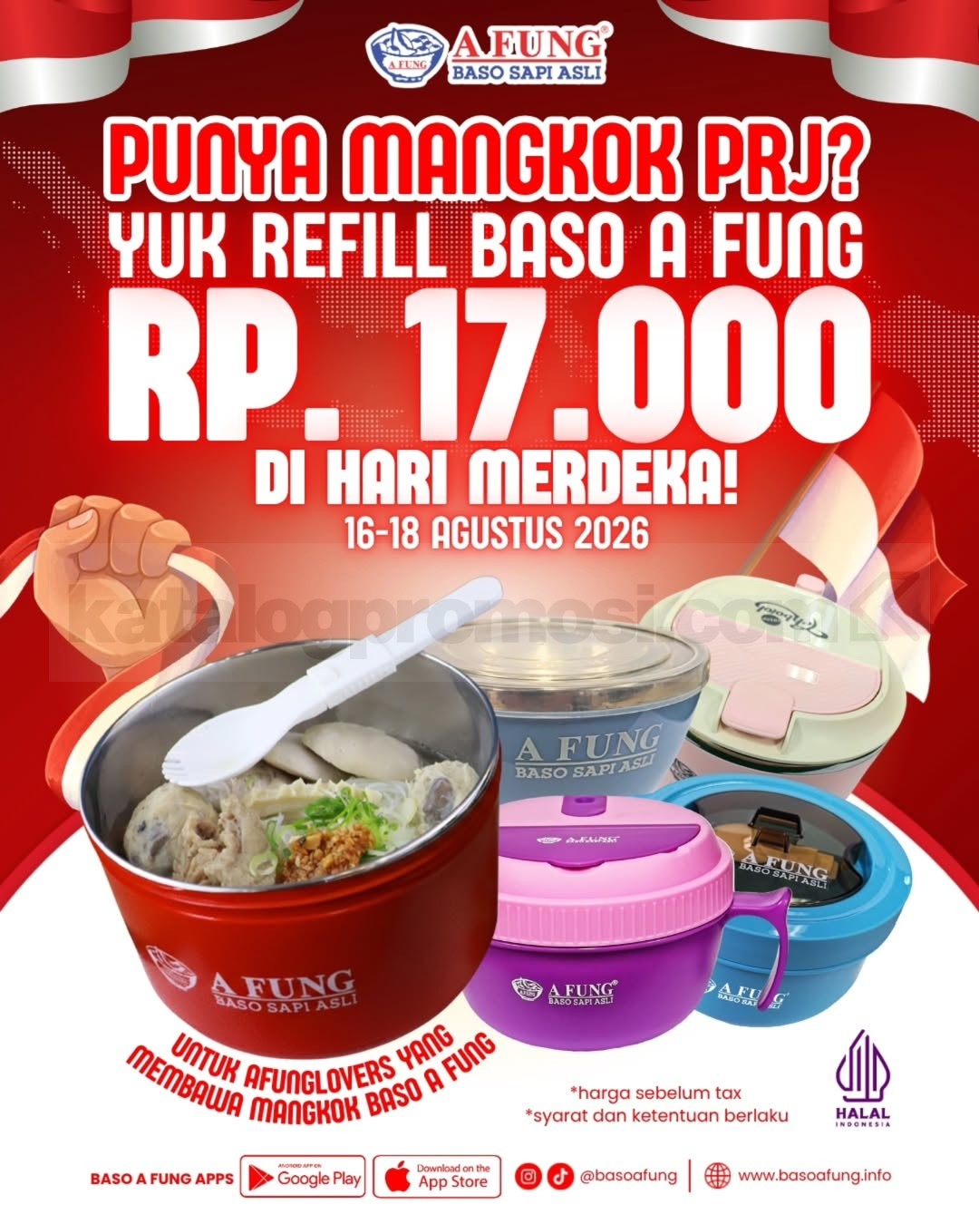 Promo Baso A Fung Merdeka Refill Baso Cuma Rp17.000