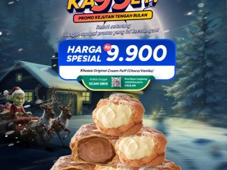 Promo Beard Papa’s Bank Saqu KA99ET Cream Puff Rp. 9.900