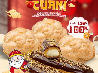 Promo Beard Papa’s Gong Xi Cuan Special Online mulai Rp. 100.000 paket 6 pcs