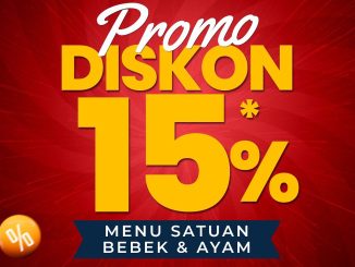 Promo Bebek Kaleyo Diskon 15% menu bebek dan ayam favorit dine in
