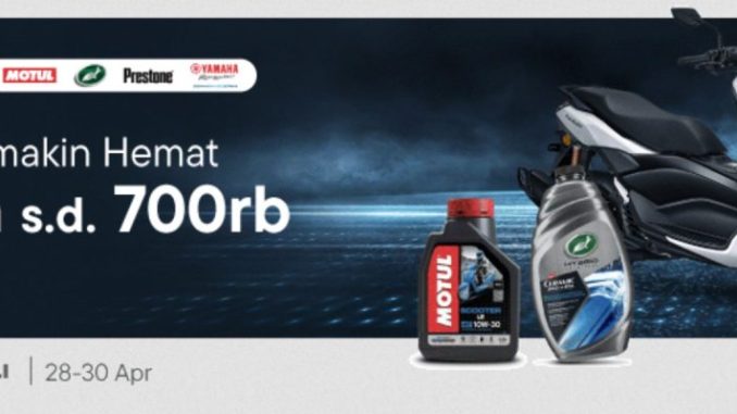 Promo Blibli Gaspol Otomotif diskon hingga Rp. 700 ribu
