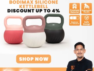 Promo Bodimax Silicone Kettlebell Diskon hingga 4% dengan material PVC premium yang aman untuk lantai rumah