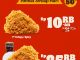 Promo Burger King Ayam Crispy hemat setiap hari mulai Rp. 10.000 dan paket lengkap Rp. 25.000 di outlet tertentu.