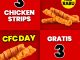 Promo CFC Day Beli 3 Gratis 3 Chicken Strips mulai Rp. 22.727 di outlet tertentu