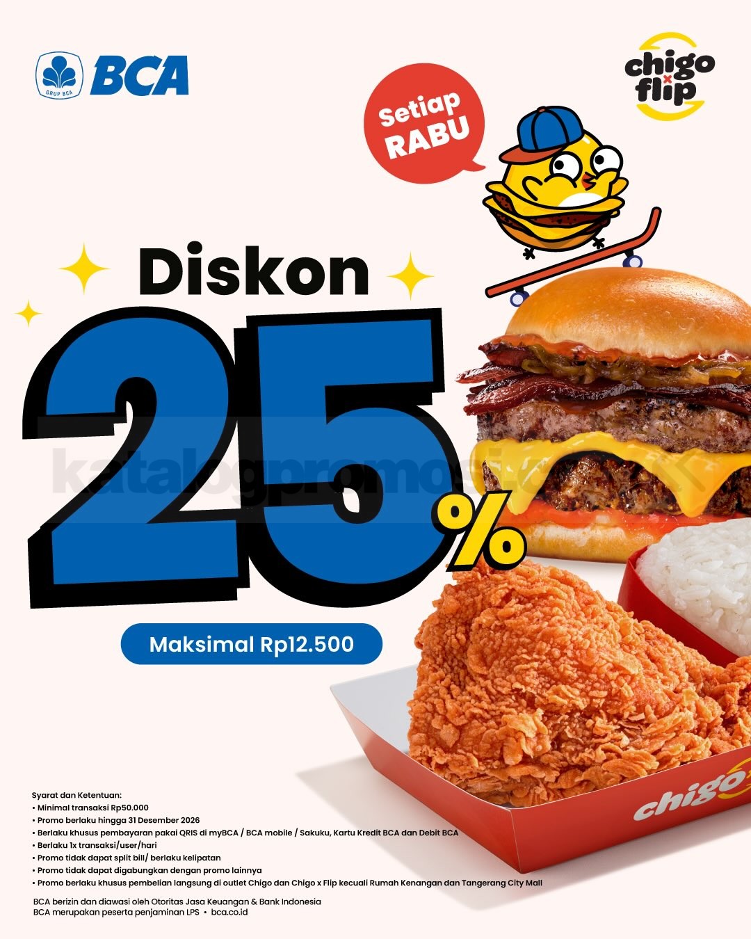 Promo Chigo x Flip Bank Januari Diskon & Cashback hingga 50% Promo Chigo x Flip Bank Januari Diskon & Cashback hingga 50% 1