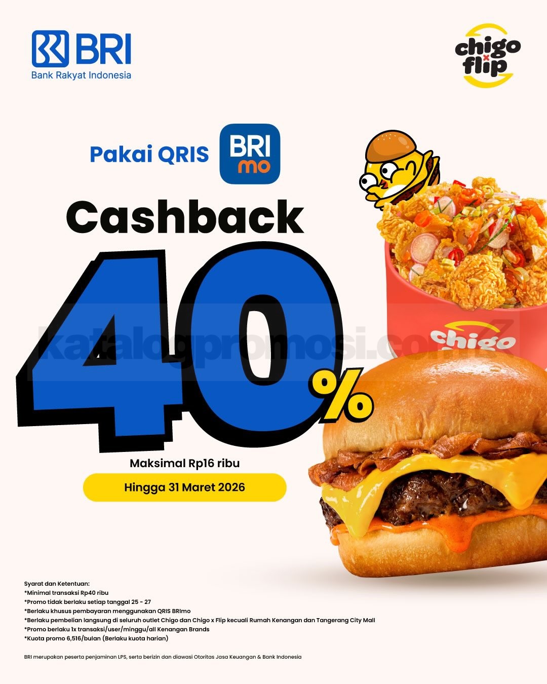 Promo Chigo x Flip Bank Januari Diskon & Cashback hingga 50% Promo Chigo x Flip Bank Januari Diskon & Cashback hingga 50% 3