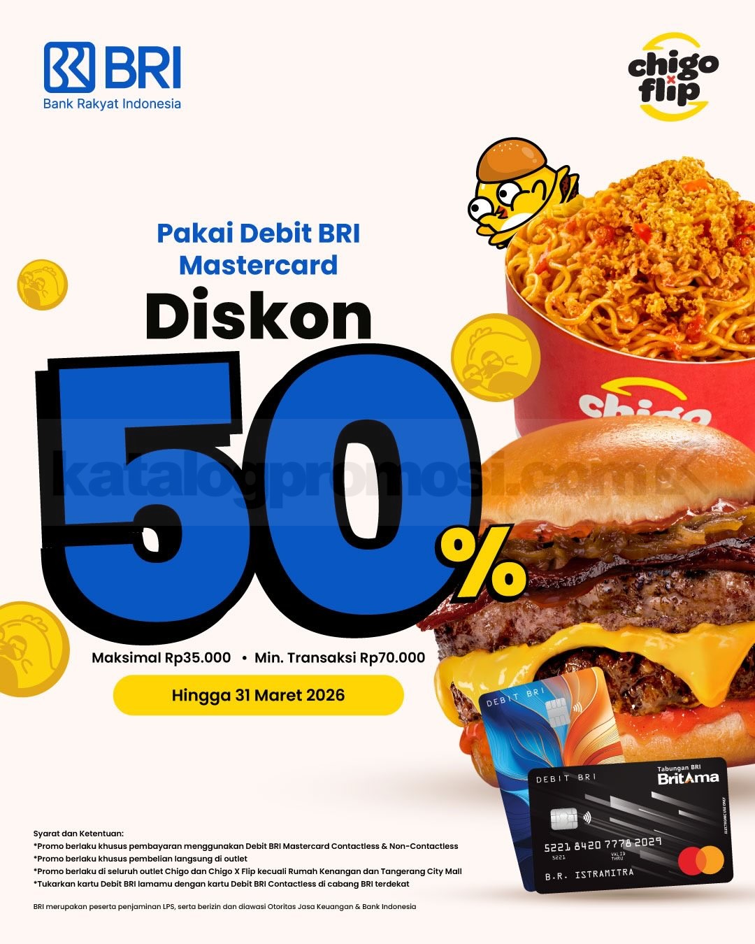 Promo Chigo x Flip Bank Januari Diskon & Cashback hingga 50% Promo Chigo x Flip Bank Januari Diskon & Cashback hingga 50% 4