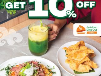 Promo Chopstix GrabFood Dine Out Deals Diskon 10% min Rp150.000