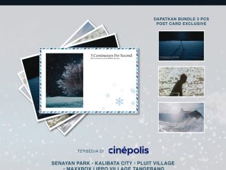 Promo Cinépolis Exclusive Post Cards 5 Centimeters Per Second koleksi film Makoto Shinkai