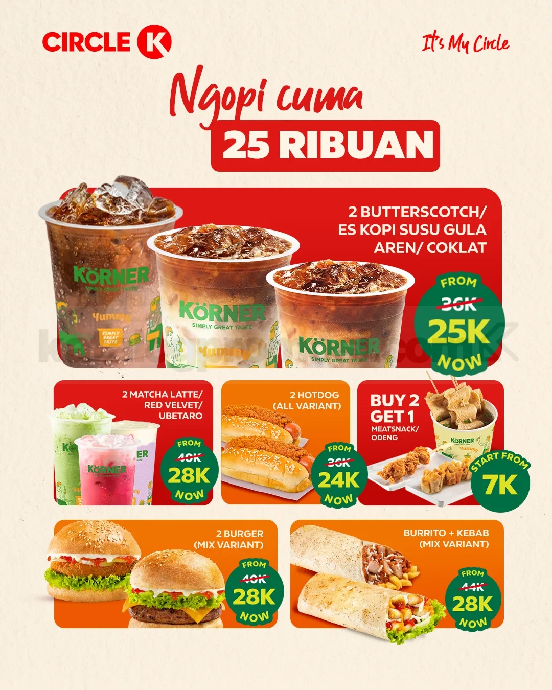 Promo Circle K Ngopi Murah 25 Ribuan Promo Circle K Ngopi Murah 25 Ribuan