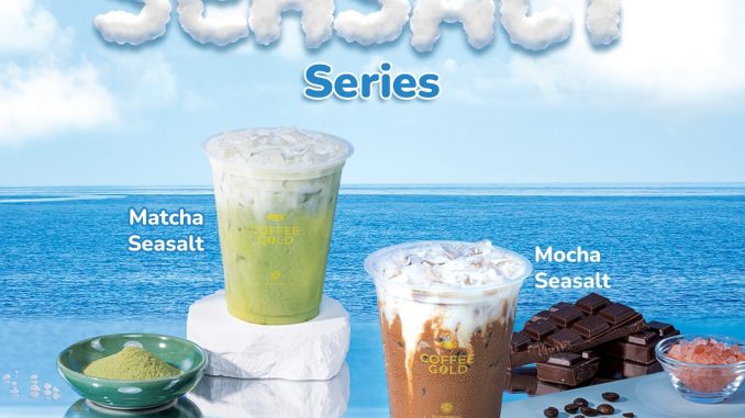 Promo Coffee Gold Seasalt Series Rp. 12.000 dengan Mocha & Matcha Seasalt