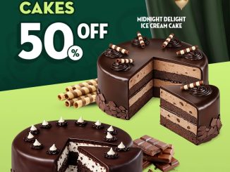 Promo Cold Stone Ice Cream Cake Diskon 50% untuk Midnight Delight dan Chocolate Chipper Ice Cream Cake
