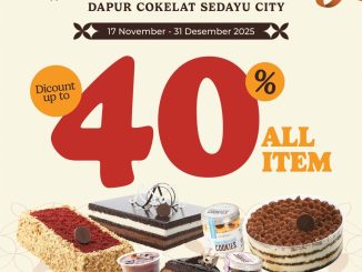 Promo Dapur Cokelat Grand Opening Sedayu City Diskon hingga 40% 2
