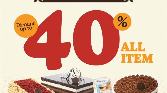 Promo Dapur Cokelat Grand Opening Sedayu City Diskon hingga 40% 1