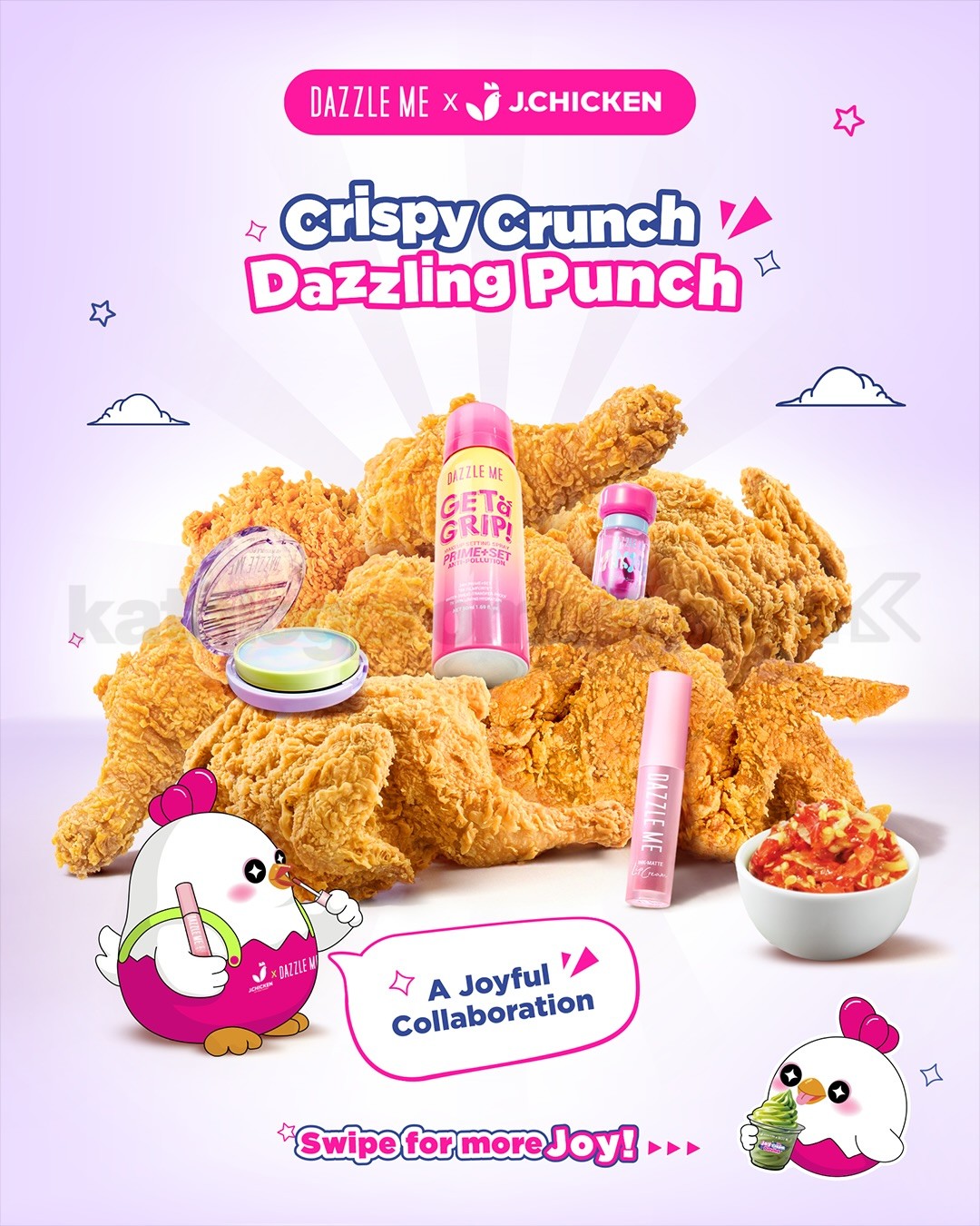 Promo Dazzle Me X J.Chicken Special Bundle Treats Diskon hingga 50% Promo Dazzle Me X J.Chicken Special Bundle Treats diskon hingga 50% dan free voucher