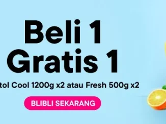 Promo Dettol Reckitt Mini Brand Week Beli 1 Gratis 1 untuk Dettol Cool 1200g dan Dettol Fresh 500g di Blibli