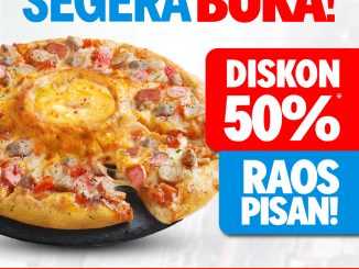Promo Domino's Pizza Opening Cibadak Diskon 50% pada 30 Mei 2026 di Sukabumi