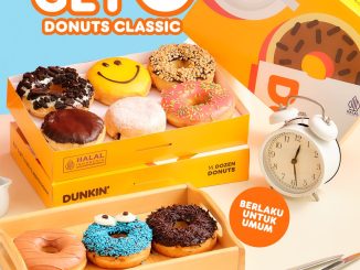 Promo DUNKIN Buy 6 Get 6 Donut Bandung periode 17 – 19 Desember 2025