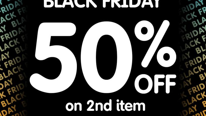 Promo ELC Black Friday diskon 50% untuk item kedua di ELC & The Entertainer