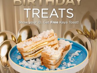 Promo Excelso Birthday Treats FREE Kaya Toast