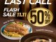 Promo Excelso Flash Sale Diskon 50% menu dory dan pasta di seluruh outlet Excelso Indonesia selama 10–12 November 2025