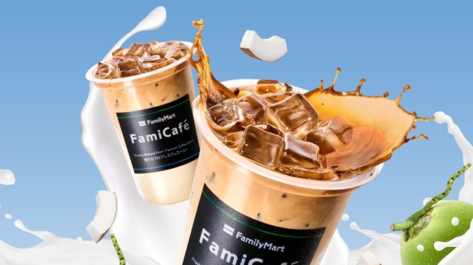 Promo FAMILYMART Coconut Latte cuma Rp. 15.000 tersedia di seluruh outlet dan FamiGo.