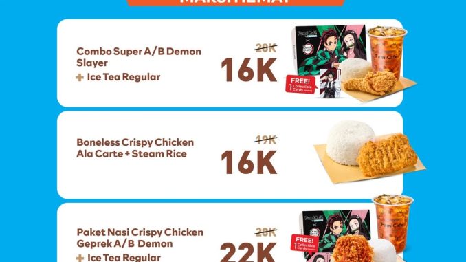 Promo FamilyMart Paket Maksi Hemat mulai Rp. 16.000 untuk makan siang sepanjang Desember 2025