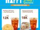 Promo FamilyMart Sarapan Pagi-Pagi Kenyang Mulai Rp. 12.000 dengan dua pilihan paket lengkap dan teh.